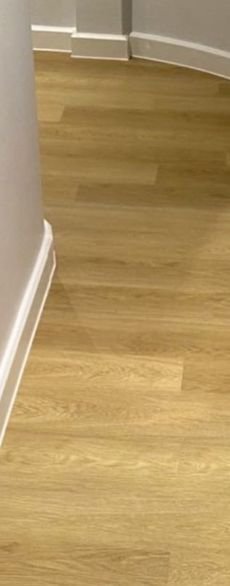 flooring in backside of house