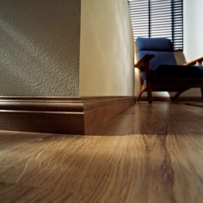 Pure Wood Made Skirting For Wall