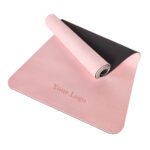 Logo Printed Non Slip Fitness Mat Yoga Mats