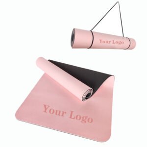 Logo Printed Non Slip Fitness Mat Yoga Mats