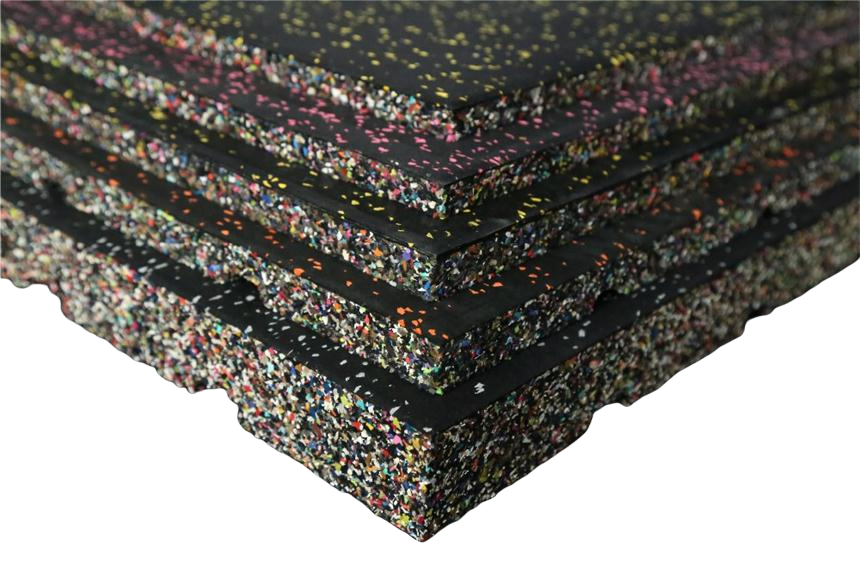 Anatomy Fitness Composite Rubber tile