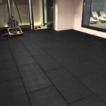 BeFit Flatline Black Rubber Gym Flooring