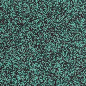 Black Teal Rubber Mat