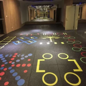 Custom Printed Gym Floor