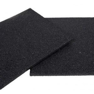 Granulated Rubber Gym Tiles