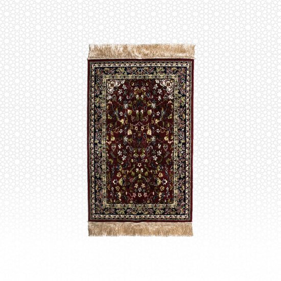 Al Haram Prayer Mat Red Velvet Large Size