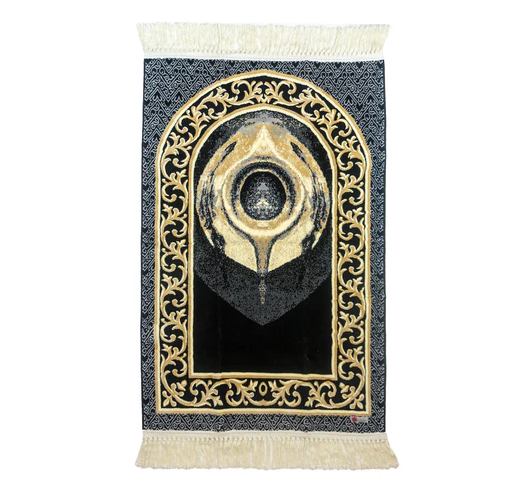 Black Stone Prayer Mat