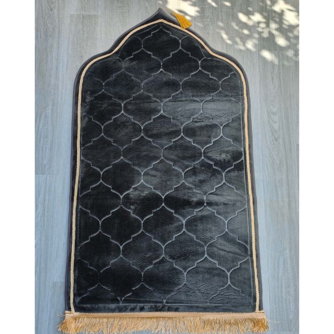 Padded Prayer Mat in Black