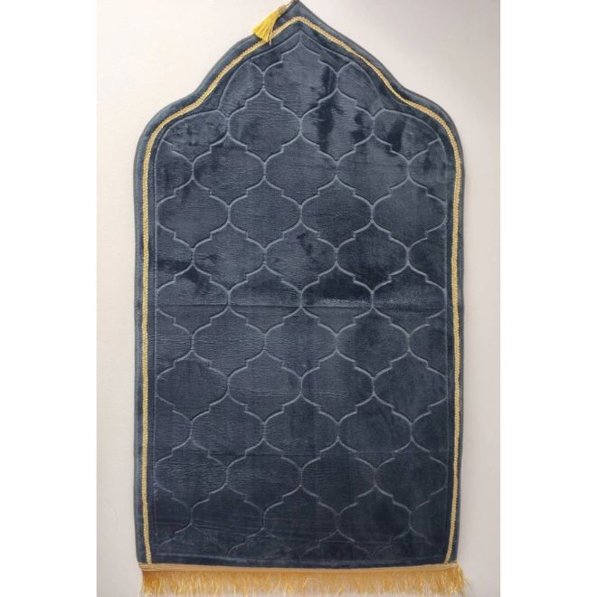Padded Prayer Mat in Charcoal