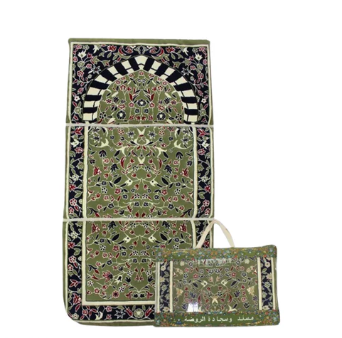 Rawdha Premium Velvet Prayer Mat