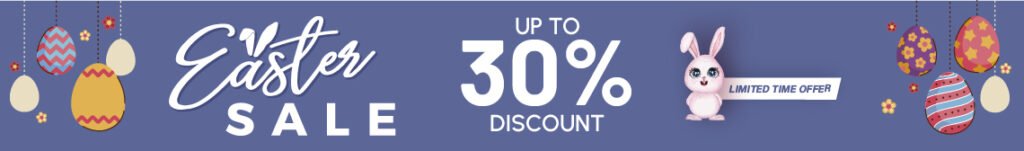 easter sale banner