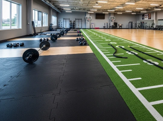 gym flooring installations