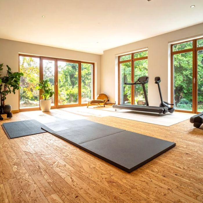 Cork Gym Flooring
